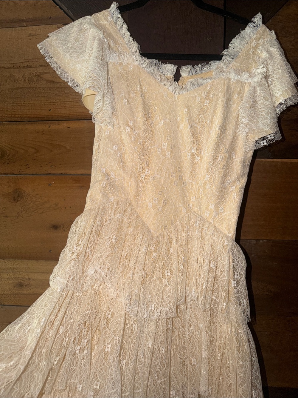 Jessa Kae - Mia Dress Lace Off-Shoulder Maxi Dress
